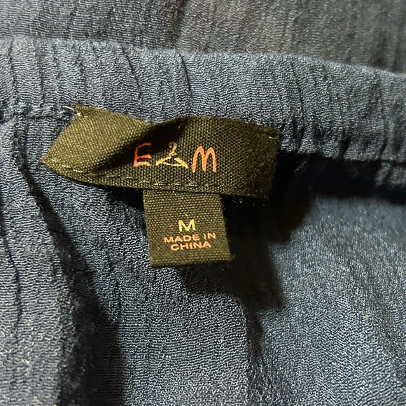 EM Embroidered Off-The-Shoulder Peasant Top - Picture 6 of 8